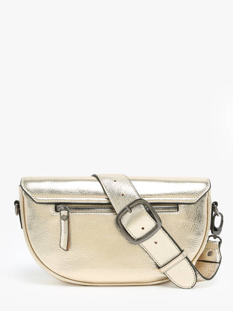 Cross Body Tas M Emeraude Leder Etrier Goud emeraude EEME065M ander zicht 4