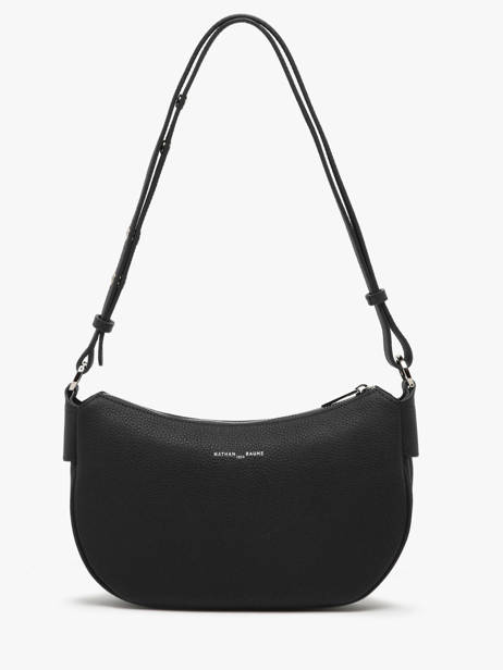 Baguette-tas Sixty Leder Nathan baume Zwart nathan 1932 60 ander zicht 4