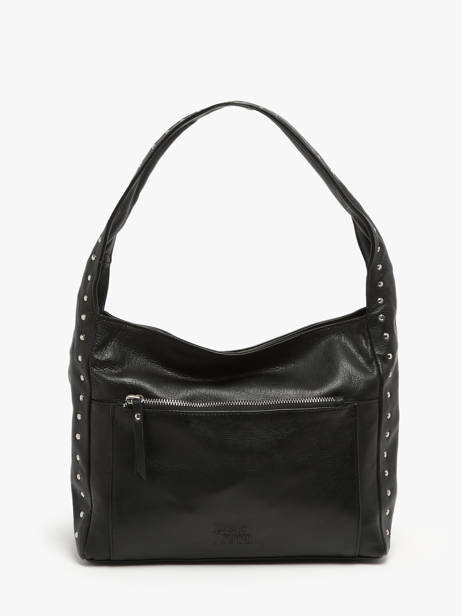 Schoudertassen Glam Leder Basilic pepper Zwart glam BGLA70