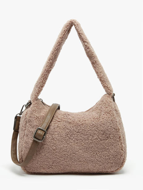 Cross Body Tas Fur Miniprix Beige fur 3927