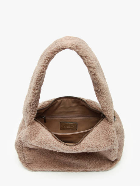 Cross Body Tas Fur Miniprix Beige fur 3927 ander zicht 2