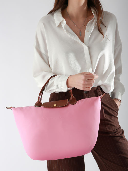 Longchamp Le pliage original Roze