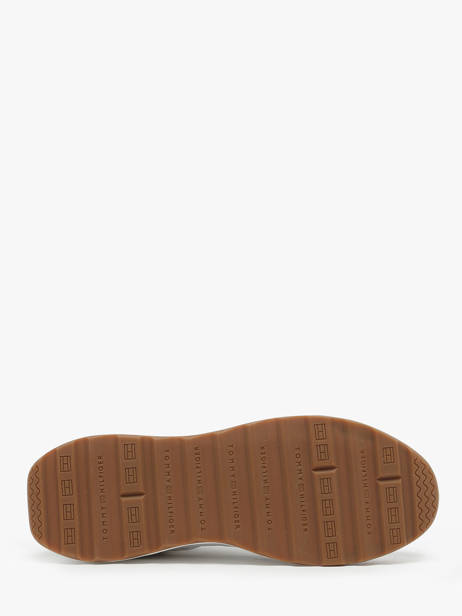 Sneakers Uit Leder Tommy hilfiger Wit men 5328YBS ander zicht 4