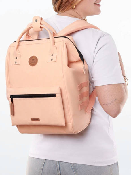 Personaliseerbare Rugzak Adventurer Medium Cabaia Oranje adventurer BAGS ander zicht 1