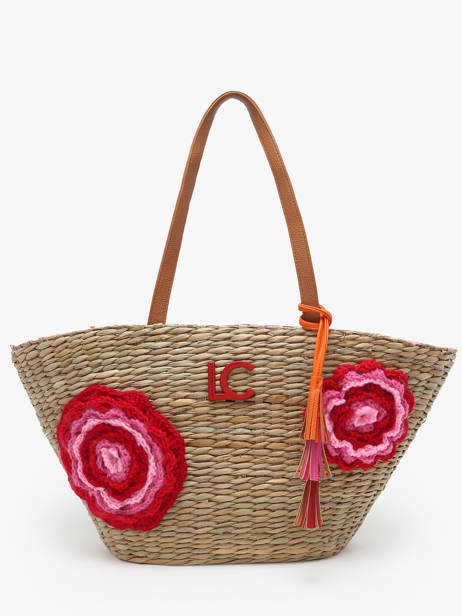 Schoudertassen Panier Stro Lola casademunt Beige panier 93