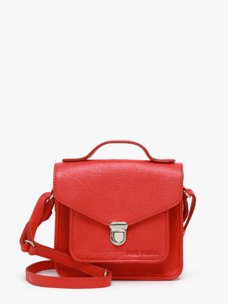 Cross Body Tas Mon Amour Leder Paul marius Rood mon amour GEORXAMO