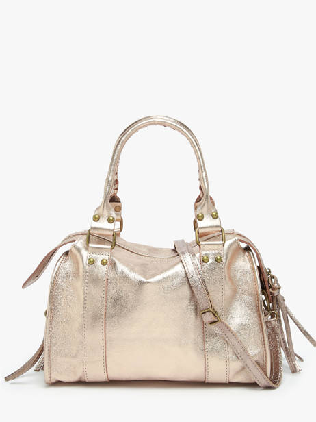 Schoudertas Nine Leder Milano Goud nine NI24092 ander zicht 4