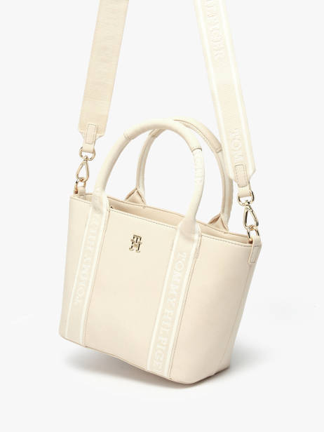 Handtas Th Logotape Tommy hilfiger Wit th logotape AW17201 ander zicht 2