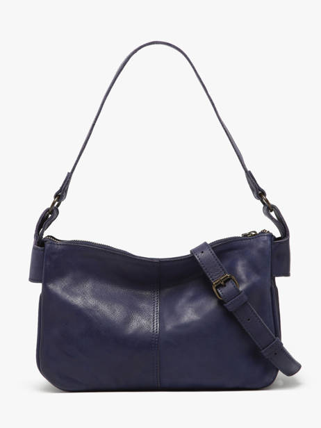 Cross Body Tas Heritage Leder Biba Violet heritage BT18 ander zicht 4