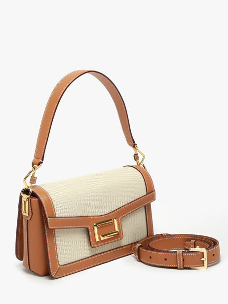 Schoudertassen Angele Lancel Bruin angele A13378 ander zicht 2