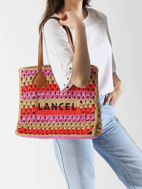 Schoudertassen Cabas D'ete Lancel Veelkleurig cabas d'ete A13417 ander zicht 1