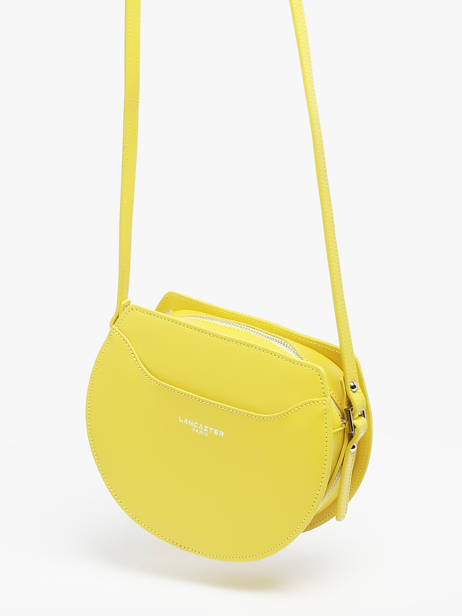 Bucket Bag Suave Lune Leder Lancaster Geel suave lune 32 ander zicht 2