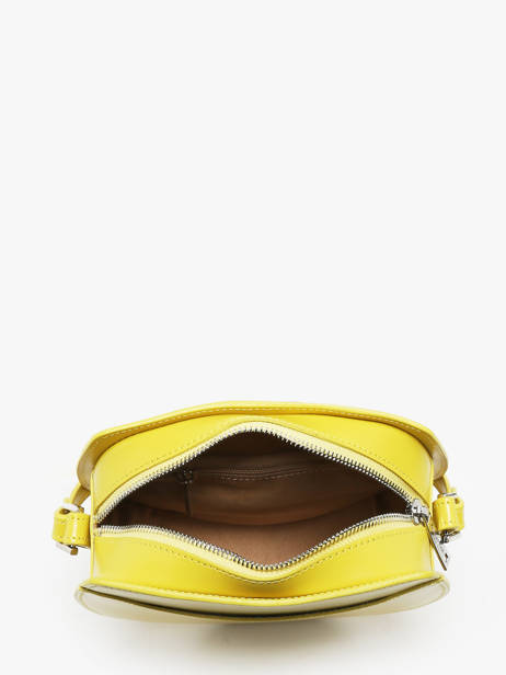 Bucket Bag Suave Lune Leder Lancaster Geel suave lune 32 ander zicht 3