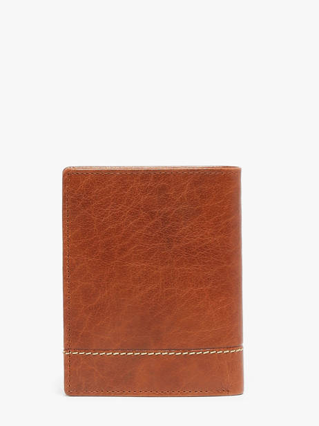 Portefeuille Met Portemonnee Leder Maverick Bruin rough gear MAVRG032 ander zicht 2