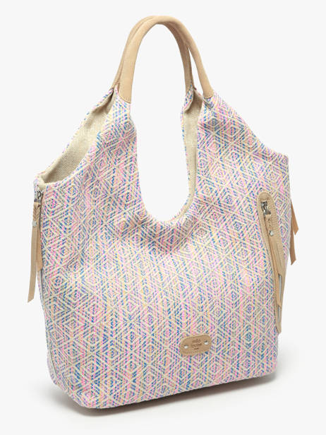 Schoudertassen Ak Mila louise Beige ak 23030AK ander zicht 2