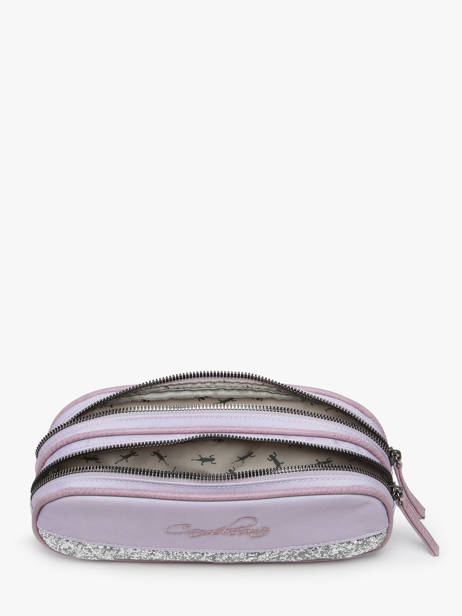 Pennenzak Kinderen 2 Compartimenten Vintage Fantasy Cameleon Violet vintage fantasy TROU ander zicht 1