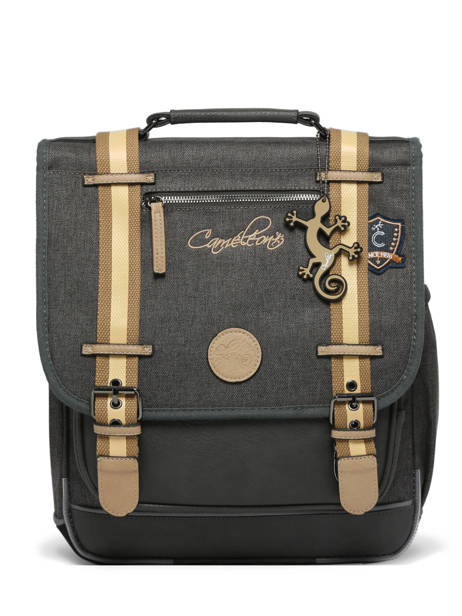 Rugzak Vintage Urban 2 Compartimenten Cameleon Grijs vintage urban SD39 ander zicht 7