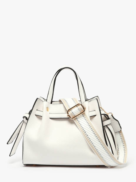 Cross Body Tas Grained Miniprix Wit grained R1978 ander zicht 3