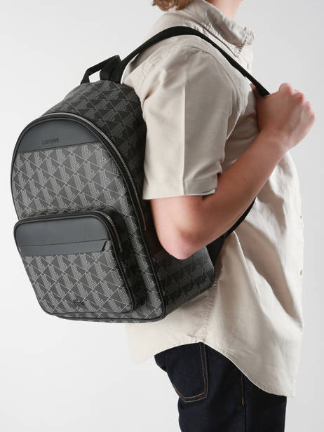 Rugzak Lacoste Zwart the blend NH3649LX ander zicht 1