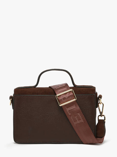Cross Body Tas Altesse Suede Etrier Bruin altesse suede EASU048S ander zicht 3