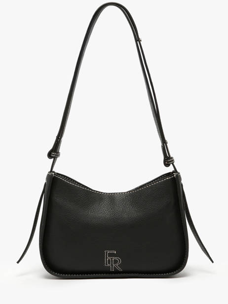 Cross Body Tas M Foudre Leder Etrier Zwart foudre EFOD089M ander zicht 3