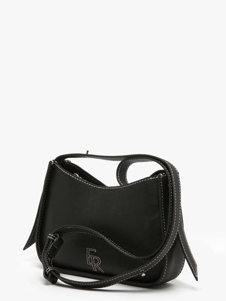 Cross Body Tas M Foudre Leder Etrier Zwart foudre EFOD089M ander zicht 4