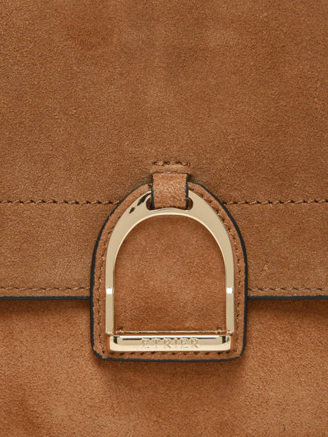 Cross Body Tas Altesse Suede Etrier Bruin altesse suede EASU048M ander zicht 4