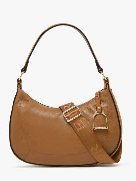 Schoudertas Altesse Suede Etrier Bruin altesse suede EASU017M ander zicht 3