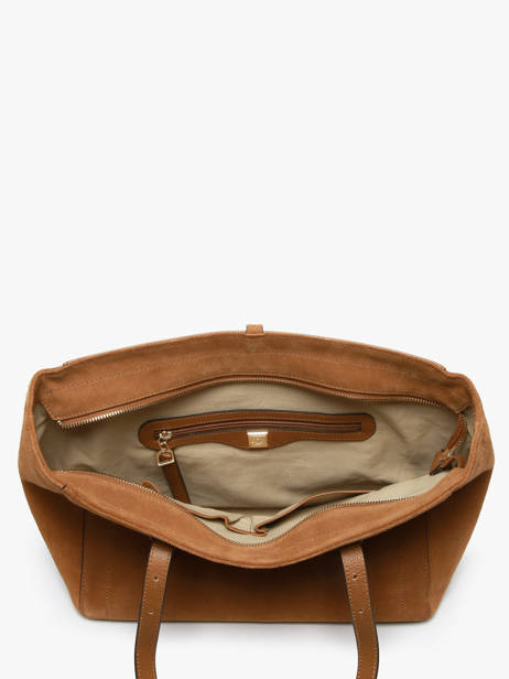 Schoudertas Altesse Suede Etrier Bruin altesse suede EASU088M ander zicht 2