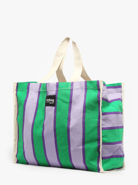 Schoudertas Birthday Katoen Hindbag Veelkleurig birthday R ander zicht 2