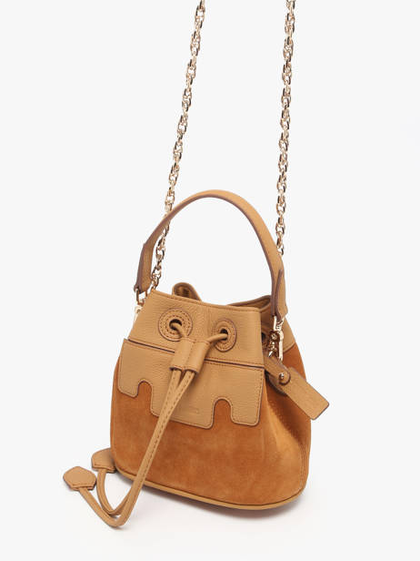 Cross Body Tas La Suite Leder Paul marius Oranje la suite CAPUXSUI ander zicht 1