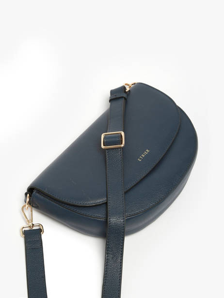 Cross Body Tas Tradition Leder Etrier Blauw tradition ETRA065M ander zicht 1