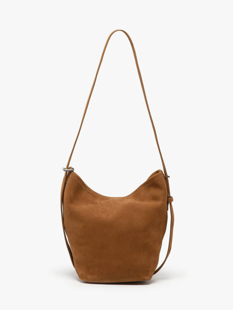 Cross Body Tas Rugzak S Cavalier Nubuck Leder Etrier Bruin cavalier nubuck ECAN126S ander zicht 7
