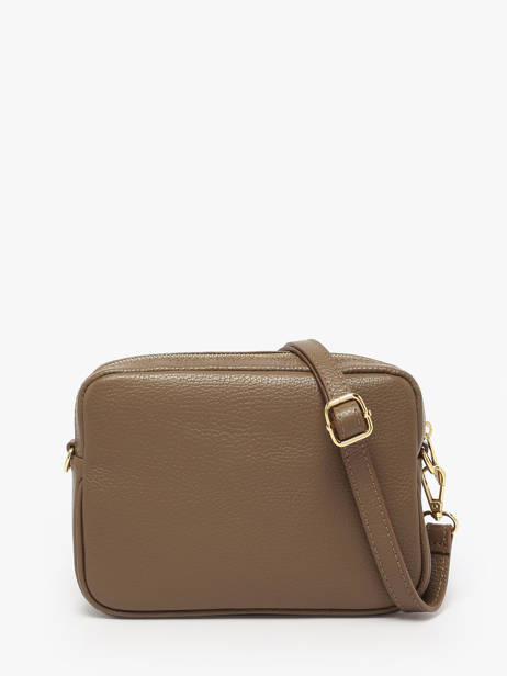 Cross Body Tas Velvet Caviar Leder Milano Bruin velvet caviar VC25067 ander zicht 4