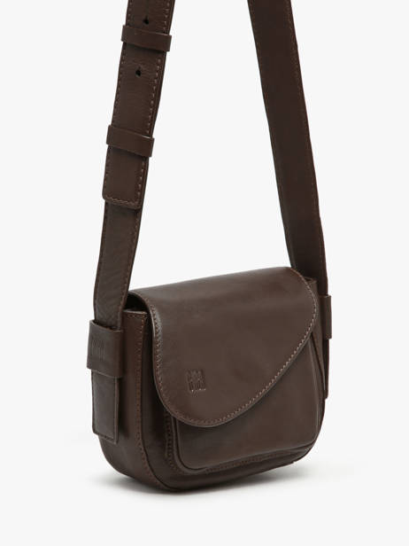 Cross Body Tas Heritage Leder Biba Bruin heritage BLT1L ander zicht 1