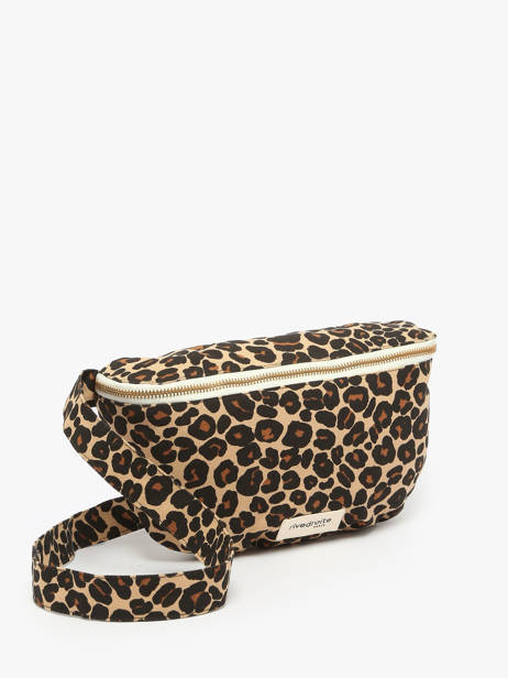 Belt Bag Custine Gerecycleerd Katoen Rivedroite Bruin forever wild CUSTIFOR ander zicht 1