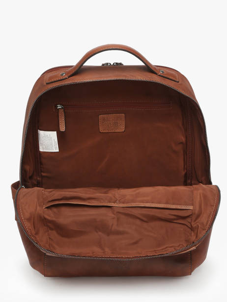 Business Rugzak Basilic pepper Bruin traveler BTRA10 ander zicht 2