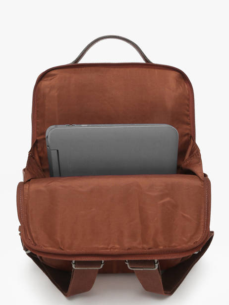 Business Rugzak Basilic pepper Bruin traveler BTRA10 ander zicht 3
