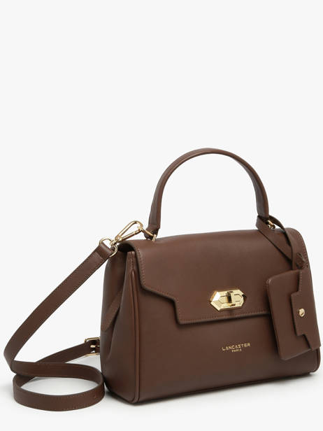 Handtas Mademoiselle Grace Leder Lancaster Bruin mademoiselle grace 102 ander zicht 1