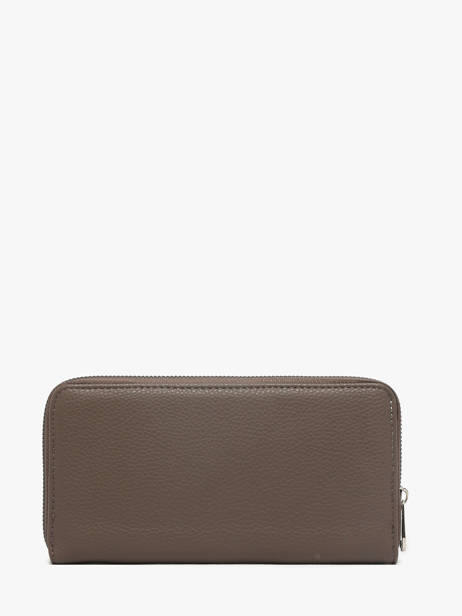 Portefeuille Classic Miniprix Beige grained H1689 ander zicht 3