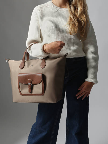 Handtas Kiana Nylon Hexagona Beige kiana 1720182 ander zicht 1