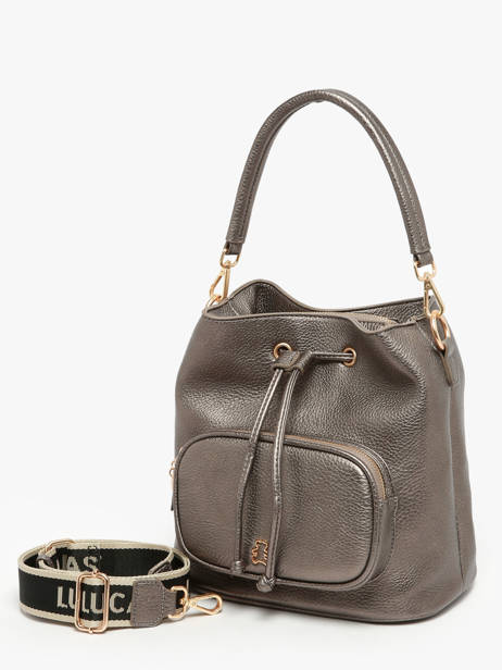 Cross Body Tas Pocket Lulu castagnette Zilver pocket ZAID ander zicht 1
