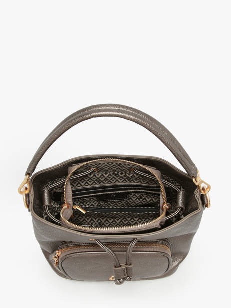 Cross Body Tas Pocket Lulu castagnette Zilver pocket ZAID ander zicht 2