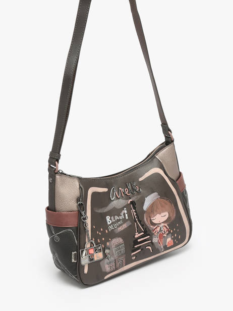 Cross Body Tas Mademoiselle Anekke Bruin mademoiselle 41803002 ander zicht 1