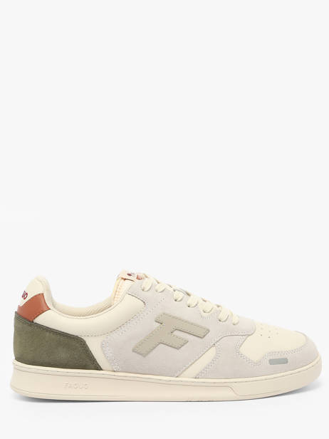 Sneakers Uit Leder Faguo Beige men 25CG3206