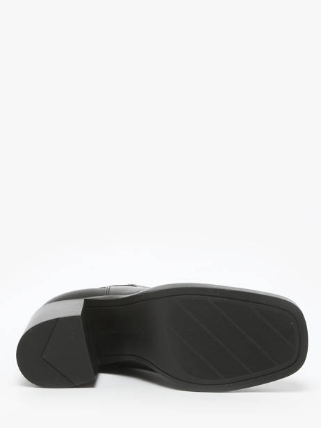 Enkellaarsjes Met Hak Uit Leder Tommy hilfiger Zwart women 8844BDS ander zicht 5