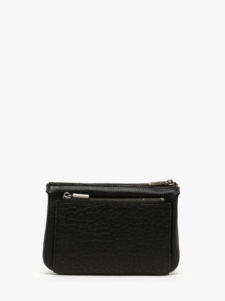 Portemonnee Leder Mila louise Zwart vintage 3802EC ander zicht 2