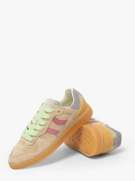 Sneakers Uit Leder Coolway Beige women 7673297 ander zicht 3