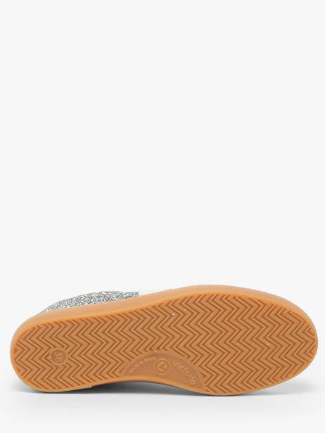 Sneakers Berlin Uit Leder Victoria Zilver women 1126223 ander zicht 5