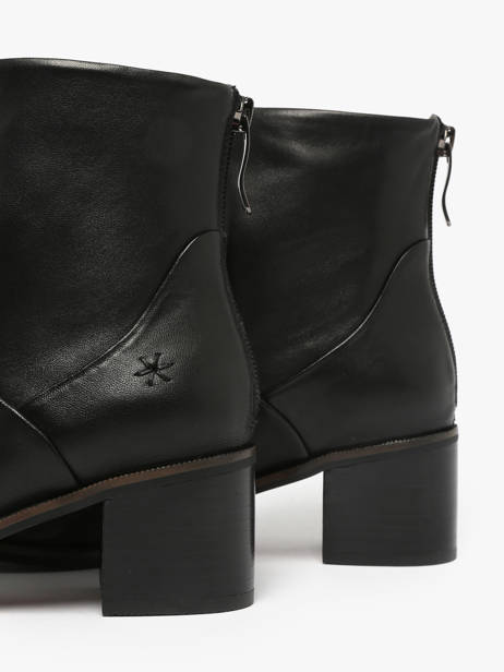 Stadsschoenen Met Hak Uit Leder Mam'zelle Zwart women CSIUY50 ander zicht 3